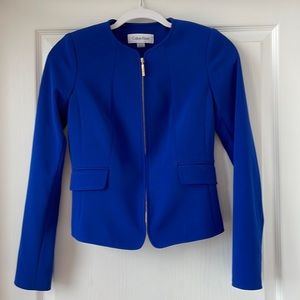 Calvin Klein Royal Blue Suit Jacket - 2P